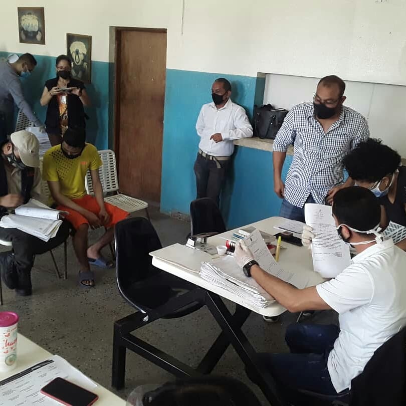 Ministerio Público revisa expedientes de 61 privados de libertad en Paraguaná