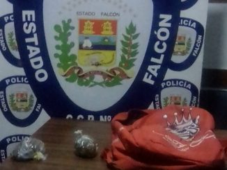 Adolescente intentó pasar droga a un CDP en Paraguaná