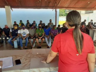 Autoridades judiciales visitaron a detenidos del Retén de Guasina